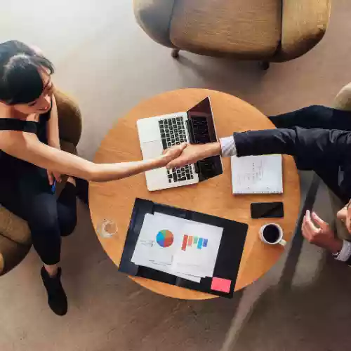 poignée de main poignée de main